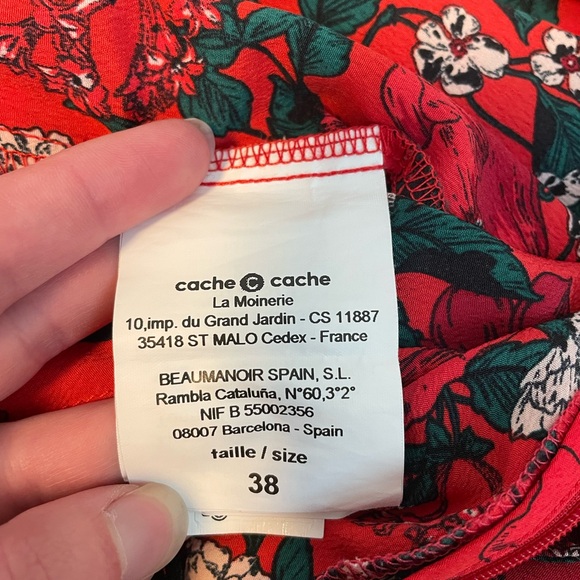 Wide leg cropped floral jumpsuit - Picture 7 of 10